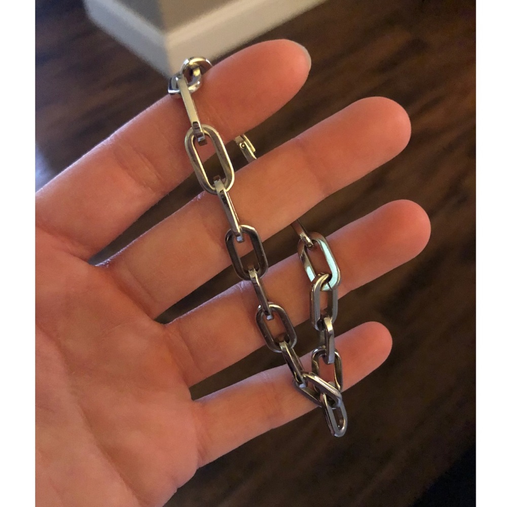 Men’s unique link bracelet